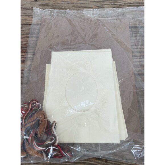 Vintage Current Critters Mouse Cross Stich Kit Christmas Cards NOS - Picture 7 of 8